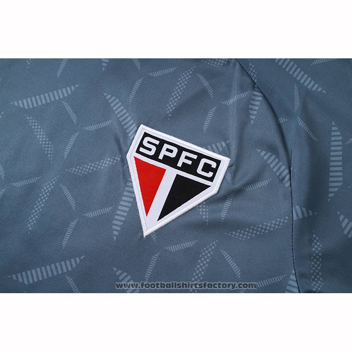 Tracksuit Sao Paulo Short Sleeve 2025-2026 Blue Grey - Shorts